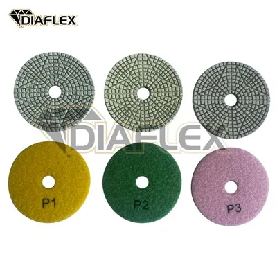 3 þrepa blautir Shuriken púðar